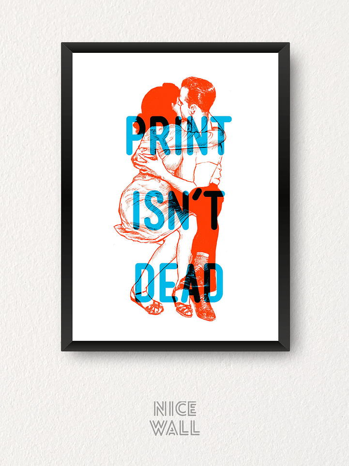 Cuadro Print Isn´t Dead 1