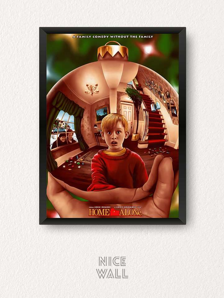 Cuadro Mi Pobre Angelito Ilustrado 1