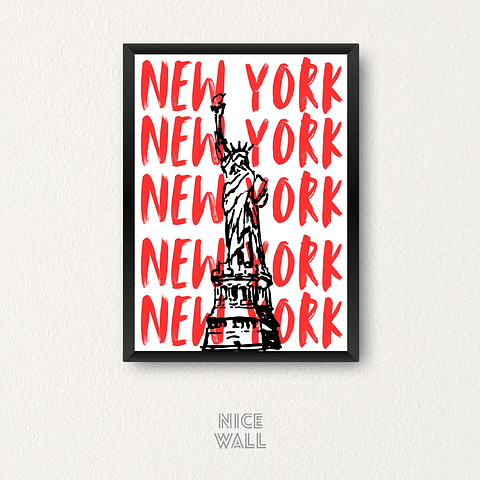 Cuadro New York New York New York