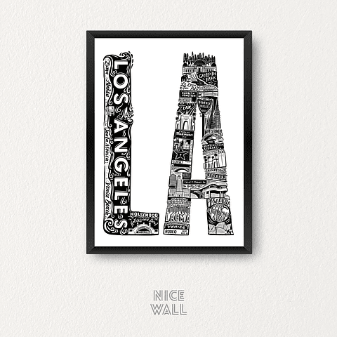 Cuadro Los Angeles Letra