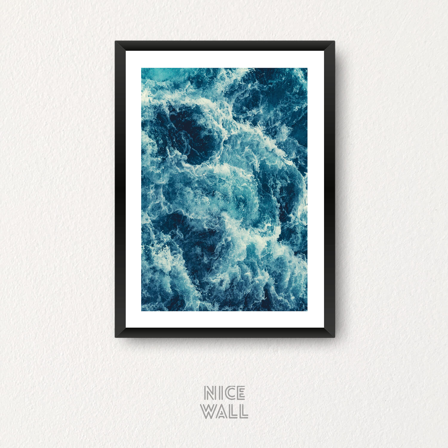 Cuadro Mar Azul
