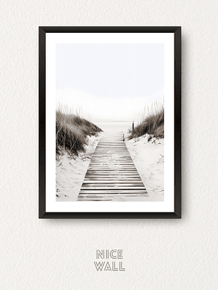 Cuadro Pasarela Playa