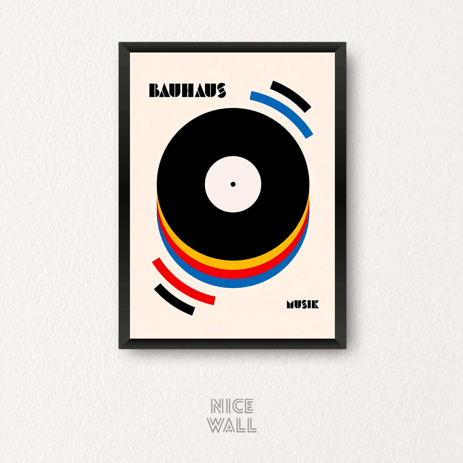 Cuadro Bauhaus Musik