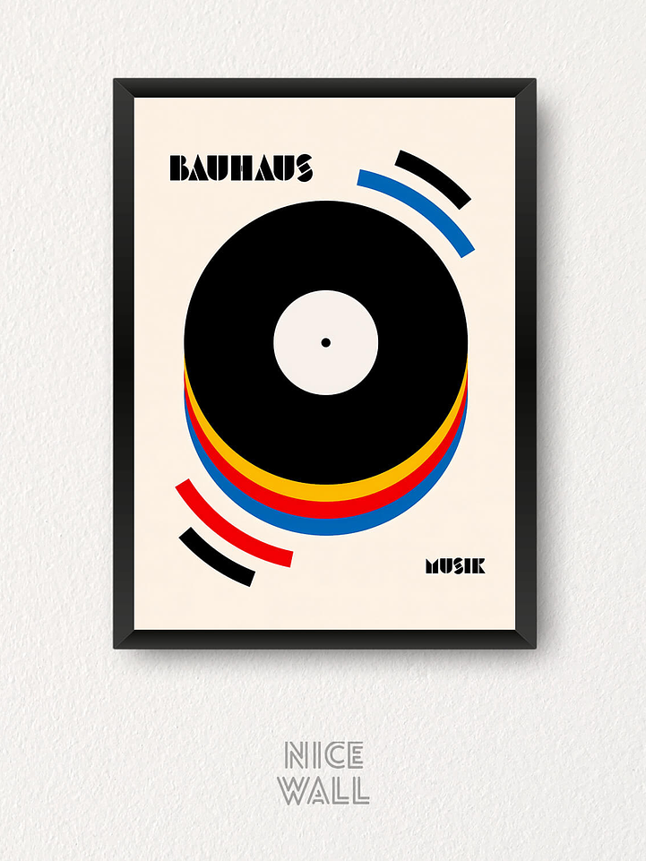 Cuadro Bauhaus Musik 1