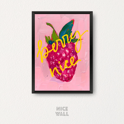 Cuadro Berry Nice