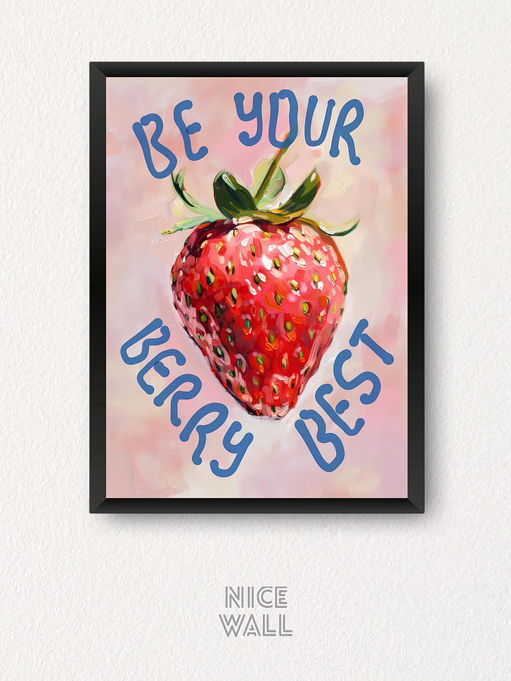 Cuadro Be Your Berry Best 1