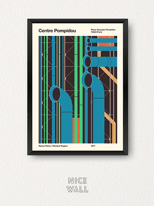 Cuadro Centre Pompidou