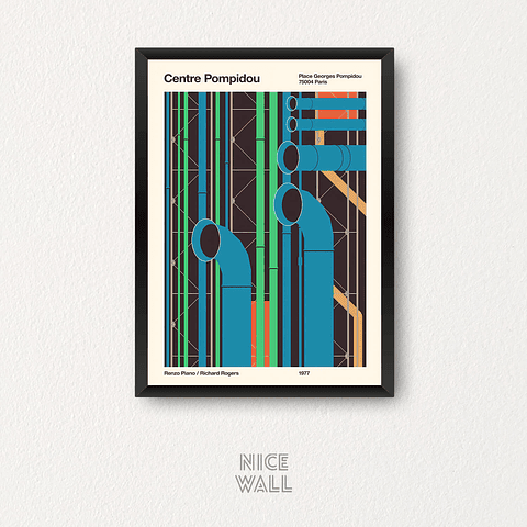 Cuadro Centre Pompidou