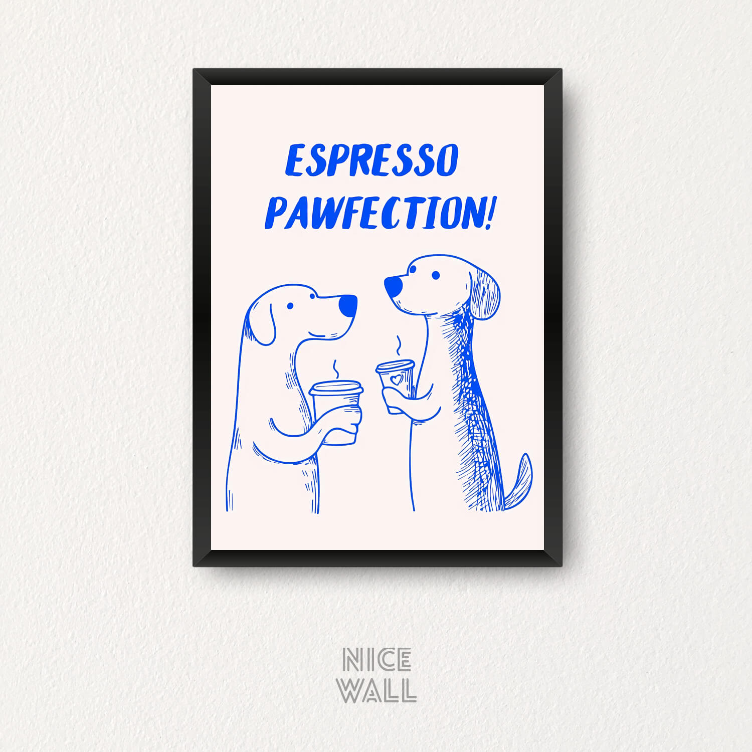 Cuadro Espresso Pawfection