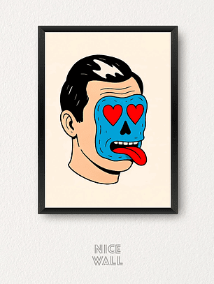 Cuadro Ojos Corazón