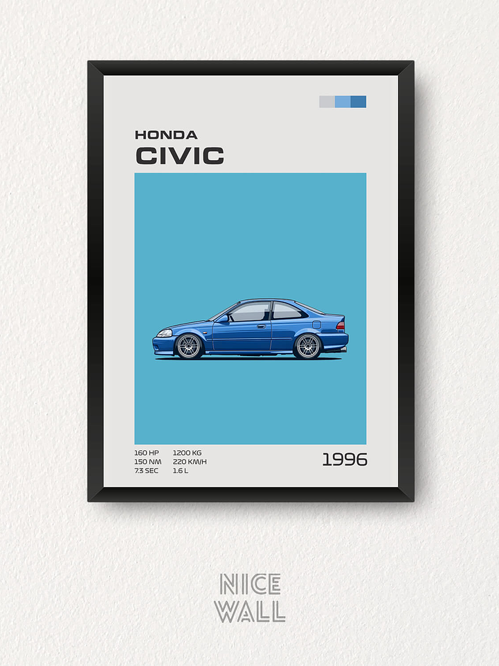 Cuadro Honda Civic 1996 1