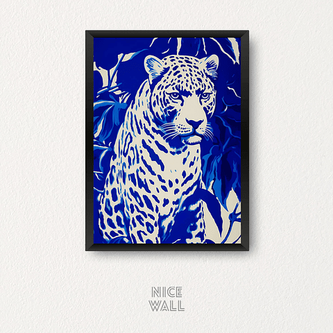 Cuadro Jaguar Blue