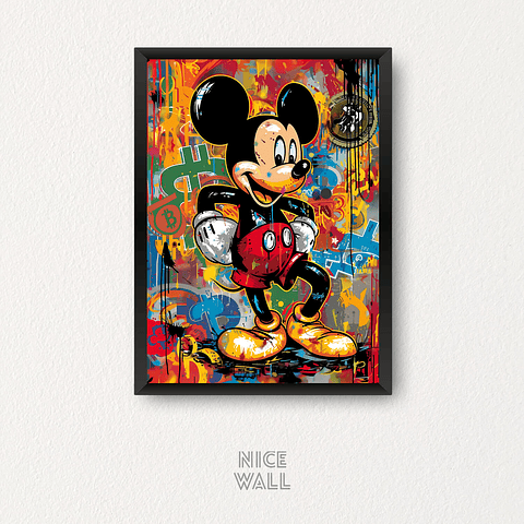 Cuadro Mouse Graffiti