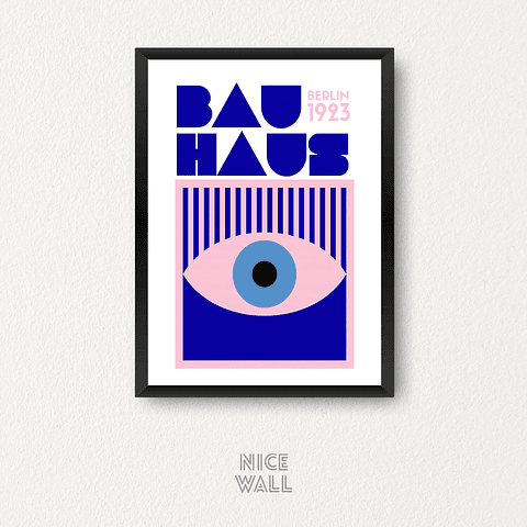 Cuadro Bauhaus Eye Berlin 1923