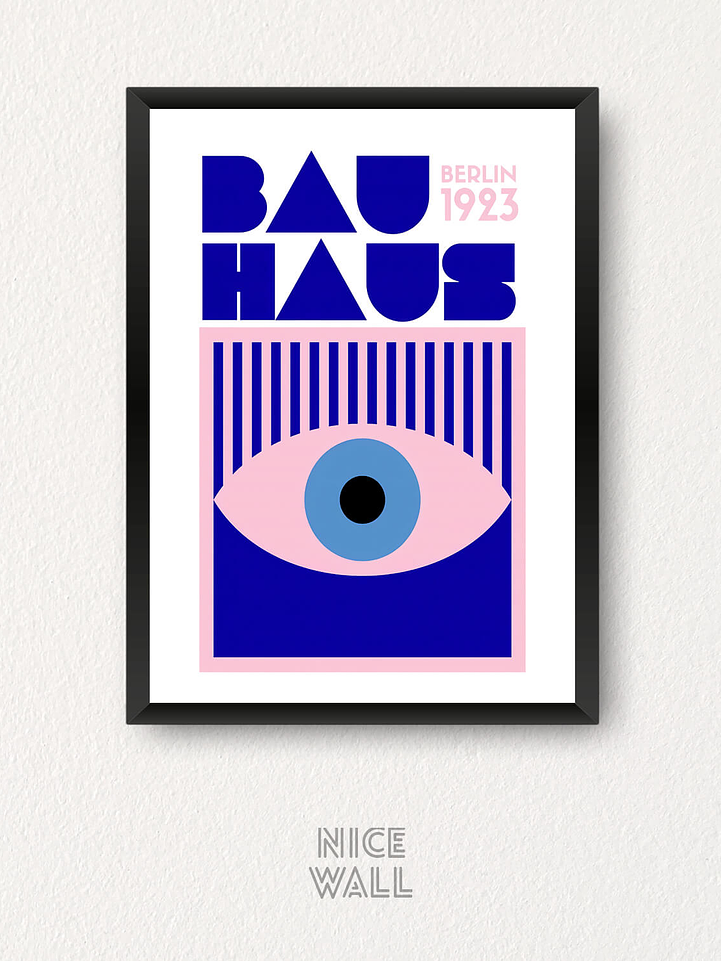 Cuadro Bauhaus Eye Berlin 1923 1