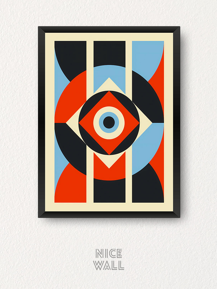 Cuadro Abstracto Geometrico 1