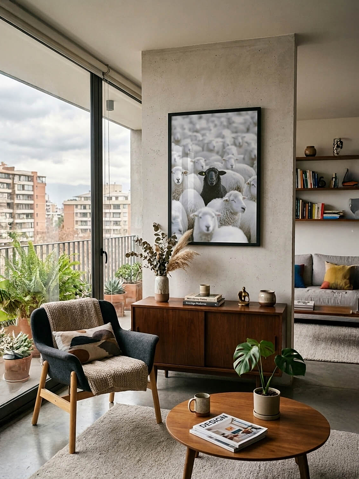 Cuadro Oveja Negra 2