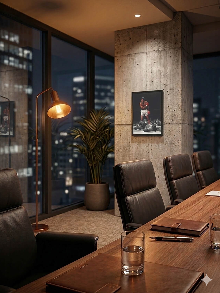 Cuadro Muhammad Ali Ring 2