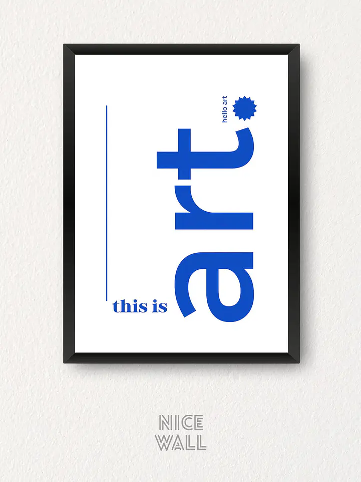 Cuadro This Is Art 1
