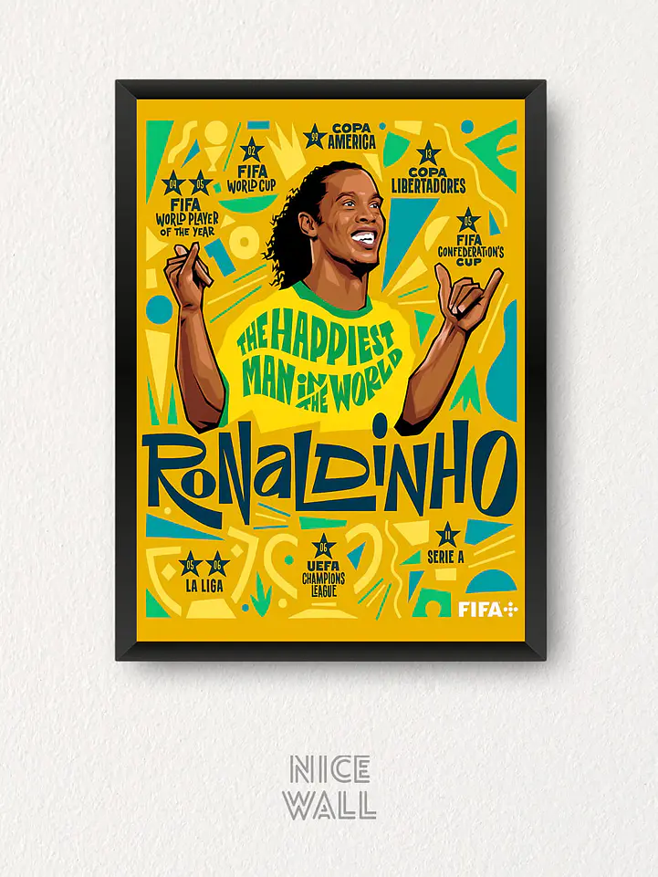 Cuadro Ronaldinho 1