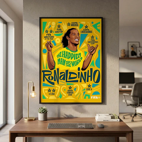 Cuadro Ronaldinho