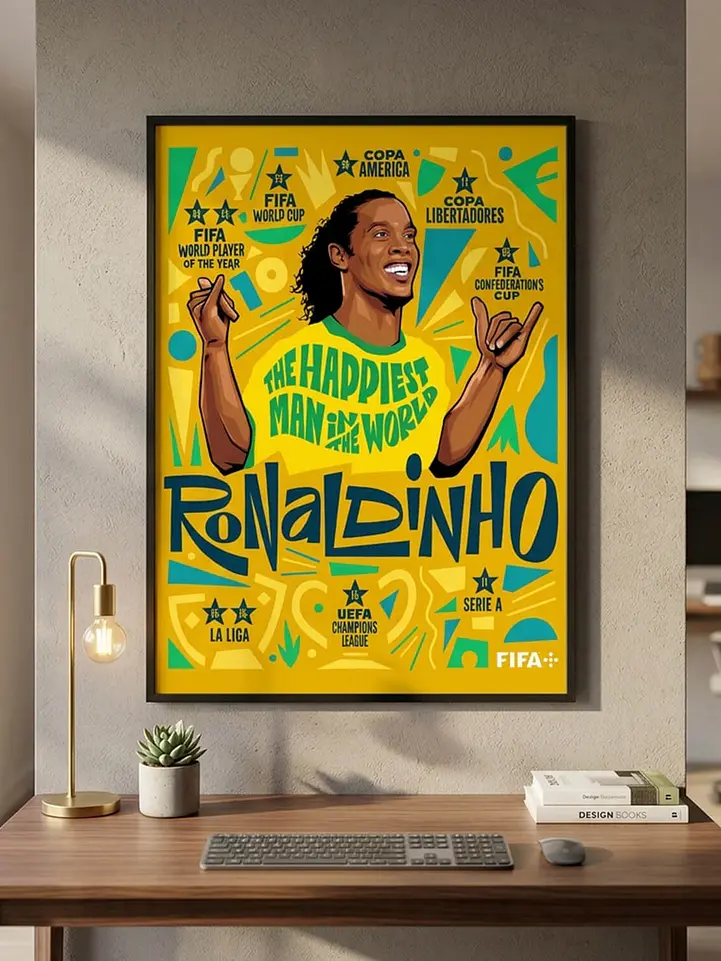 Cuadro Ronaldinho 2