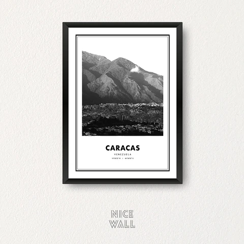 Cuadro Poster Caracas