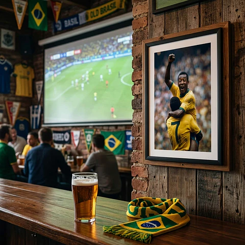 Cuadro Pelé