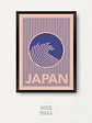Cuadro Ola Japan Ilustrada - Miniatura 1