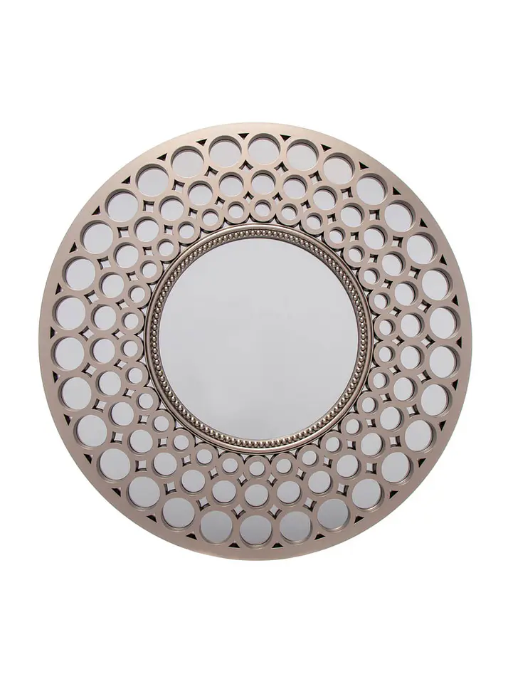 Espejo Redondo Pared Champagne 63 cm  2