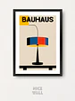 Cuadro Bauhaus Lámpara - Miniatura 1