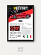 Cuadro Poster Ferrari Enzo - Miniatura 1