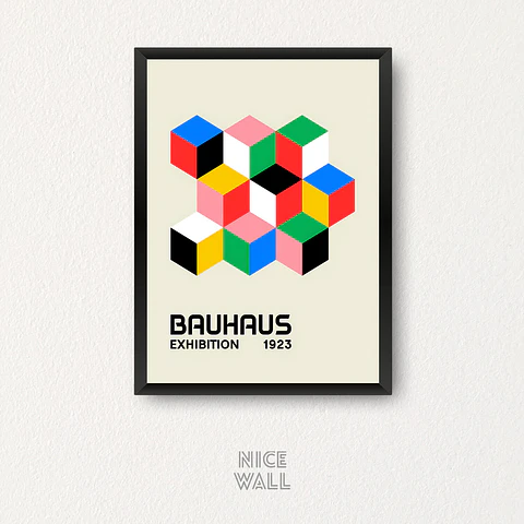 Cuadro Bauhaus Colores 1923