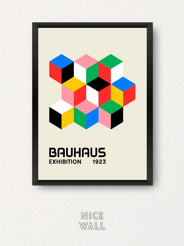 Cuadro Bauhaus Colores 1923 1
