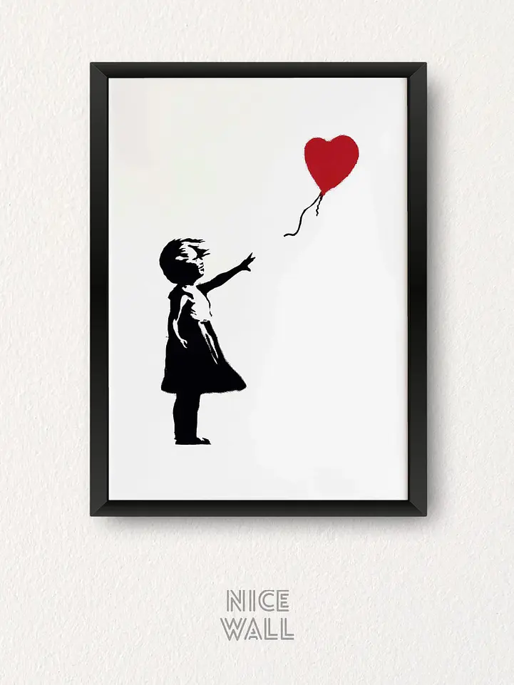 Composición 3 Cuadros Banksy 4