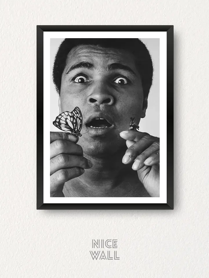 Composición 3 Cuadros Muhammad Ali 2