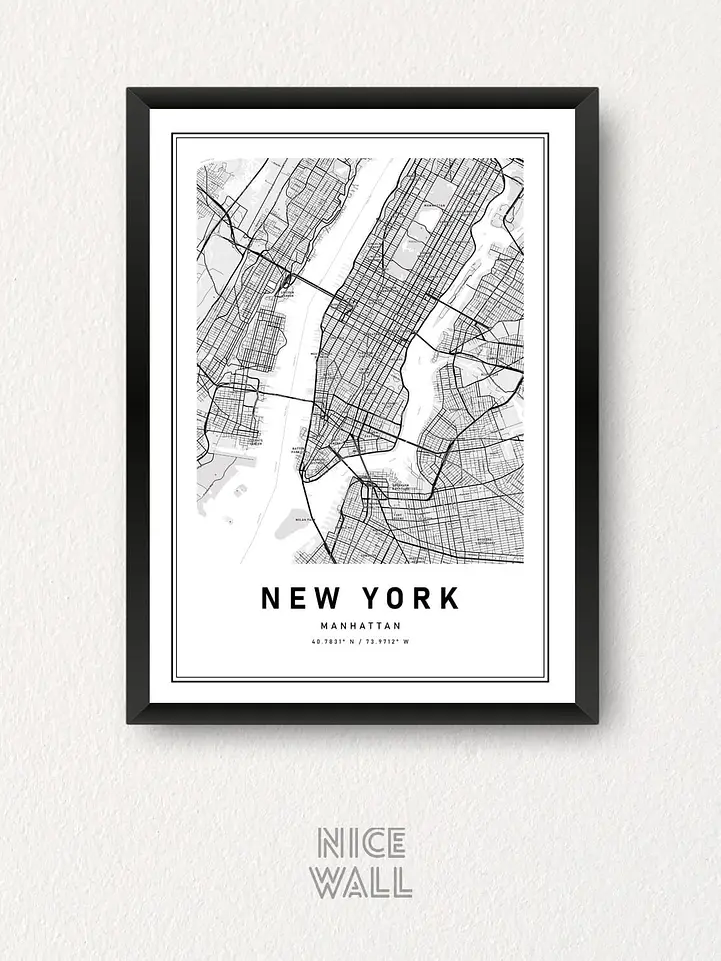 Composición 3 Cuadros New York 3