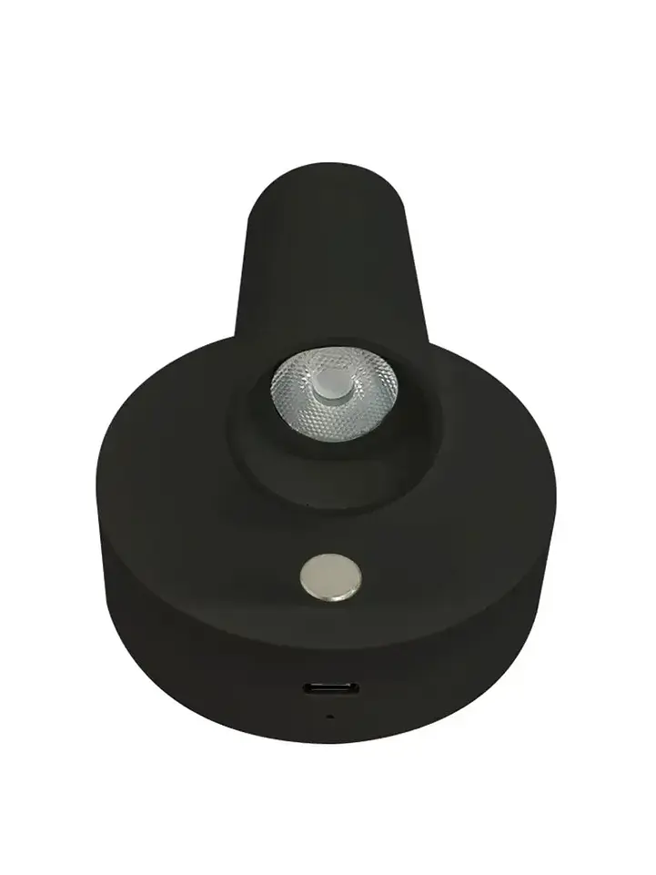 Apliqué Spot LED Recargable Negro 2
