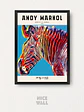 Composición 3 Cuadros Andy Warhol Animales - Miniatura 3