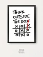 Cuadro Think Outside The Box - Miniatura 1