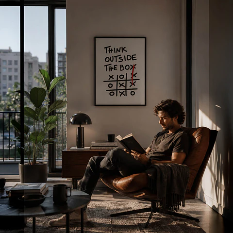 Cuadro Think Outside The Box