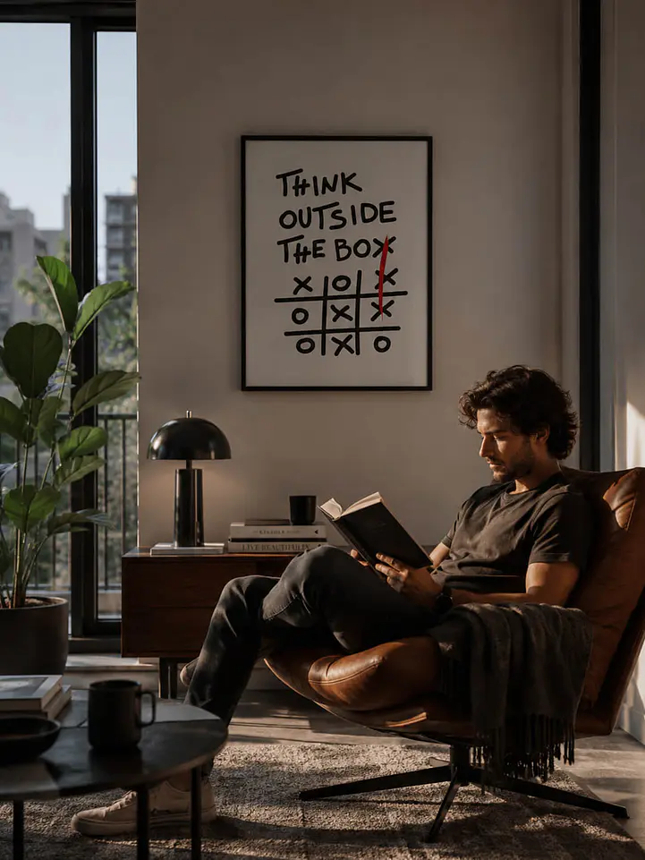 Cuadro Think Outside The Box 2