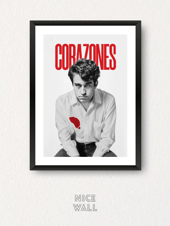 Cuadro Los Prisioneros Corazones 1
