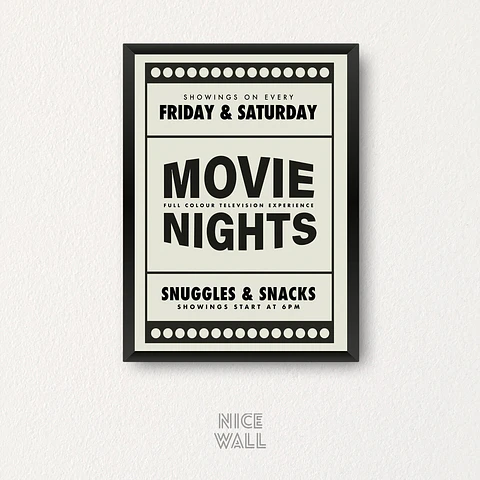 Cuadro Movie Nights