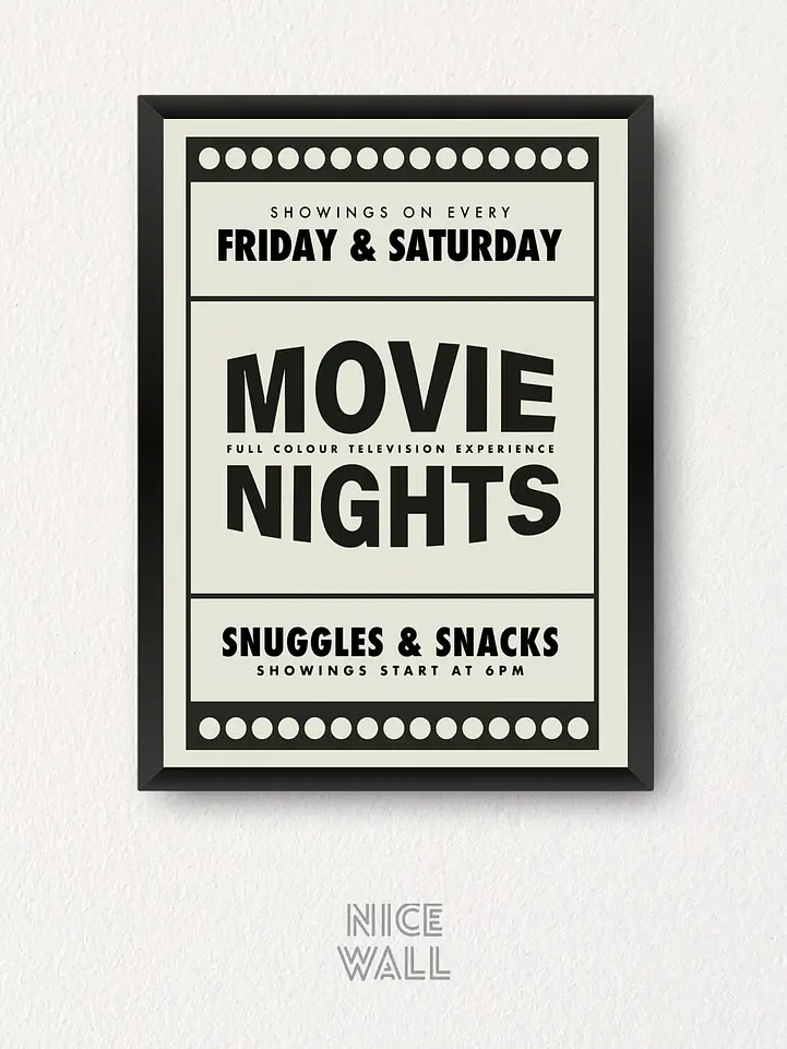 Cuadro Movie Nights 1
