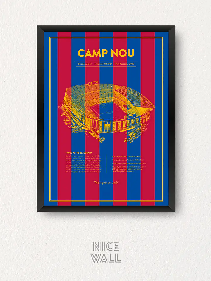 Cuadro Estadio Camp Nou 1