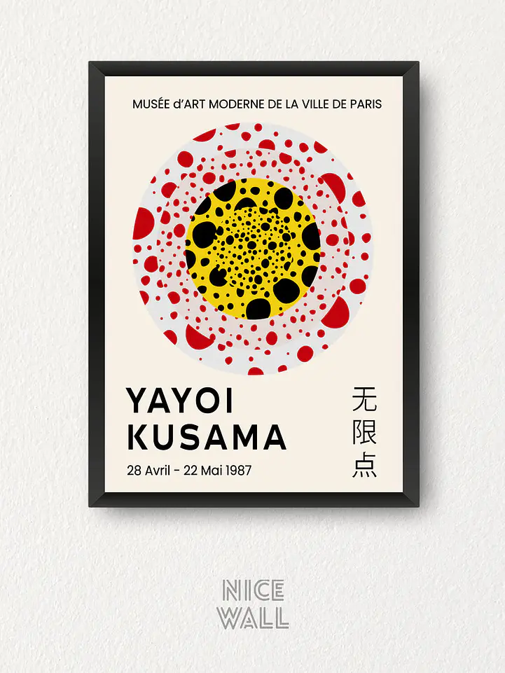 Cuadro Yayoi Kusama N°4 1