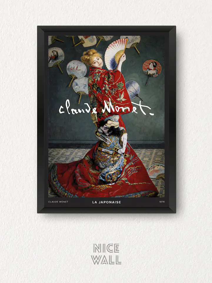 Cuadro Claude Monet La Japonaise 1