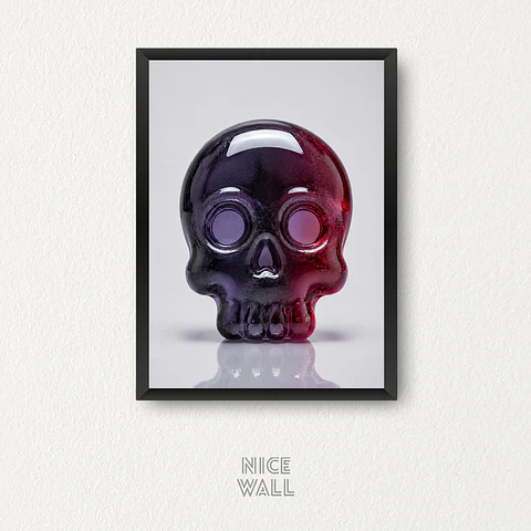 Cuadro Calavera Caramelo