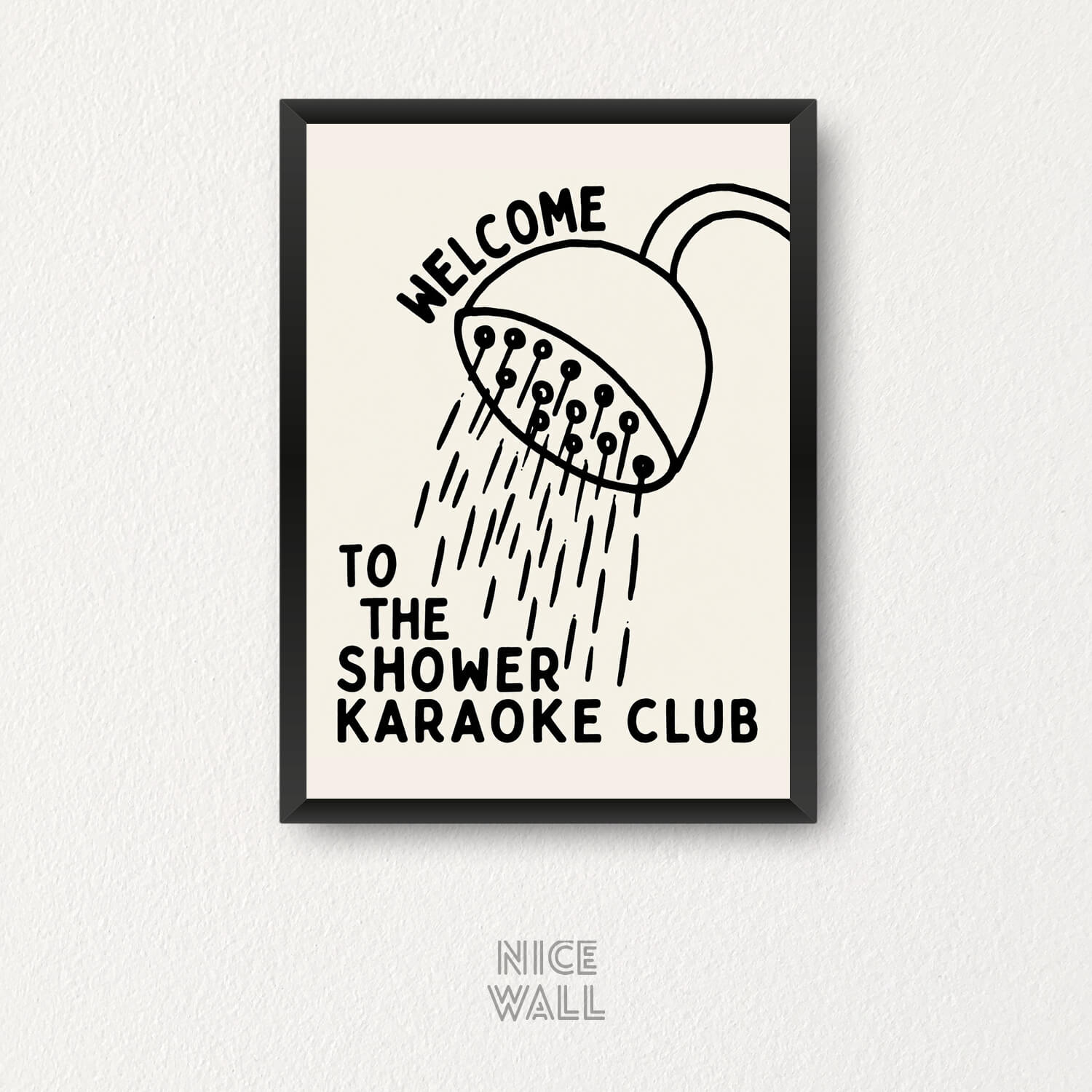 Cuadro Karaoke Shower